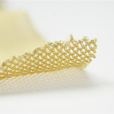 Tissu jaune cru Para Aramid Mesh For Bullet Proof Helmet de fibre d'Aramid