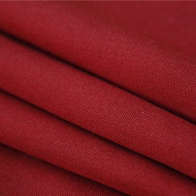 Tissu 270gsm Modacrylic rouge pour le tissu imperméable extérieur de tente de toit de voiture