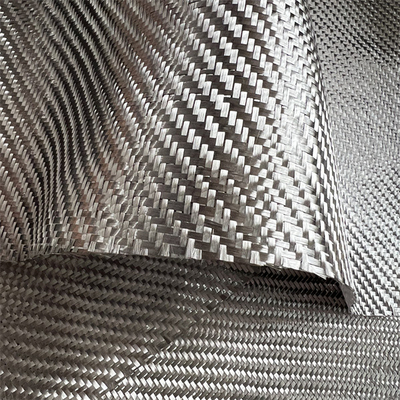 Noir de tissu de fibre de la fibre 3K Aramid de carbone pour l'équipement de sport