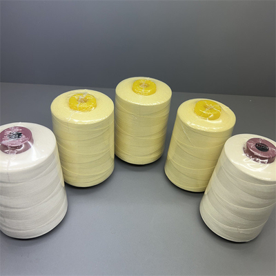 La couture d'EN469 Para Aramid filètent le jaune cru avec de haute résistance