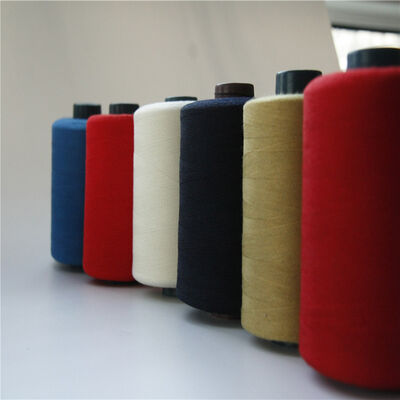Résistance à la chaleur élevée Fil de couture d'aramide Poids variés Résistance à l'abrasion durable Convient pour les applications industrielles