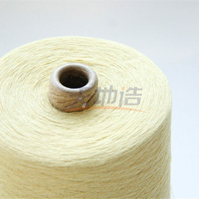 Fil Ne20/2 jaune cru de 100% Para Aramid