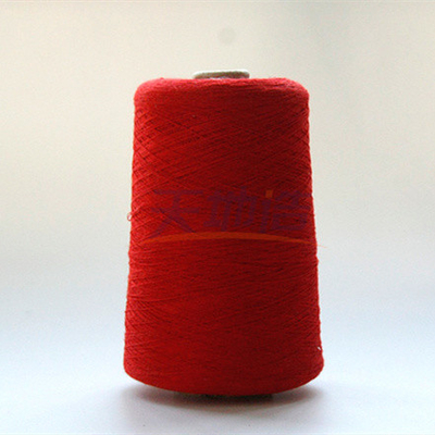 Le méta rouge Aramid a mélangé le fil Ne33/2 pour les vêtements de protection chimiques d'huile